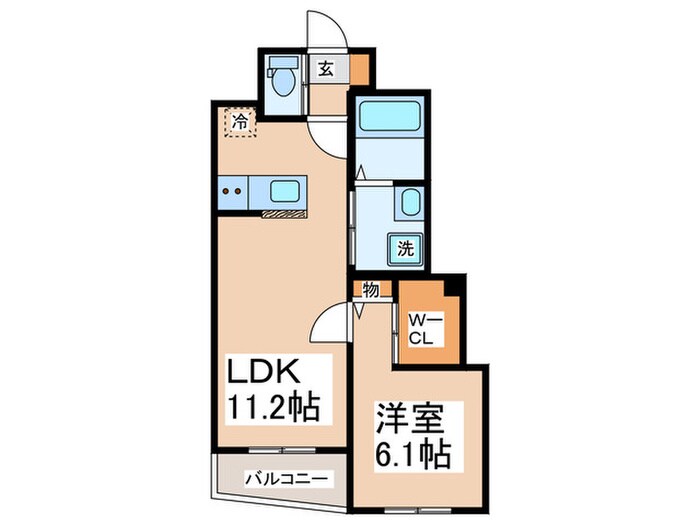 セジュール六角橋の物件間取画像