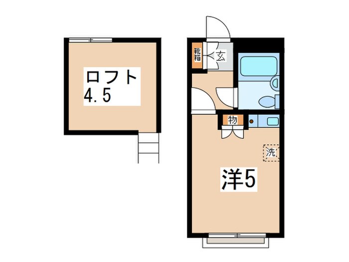 物件間取画像