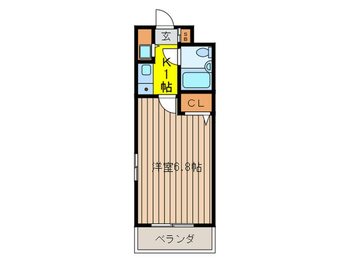 ハーモニー上北沢の物件間取画像