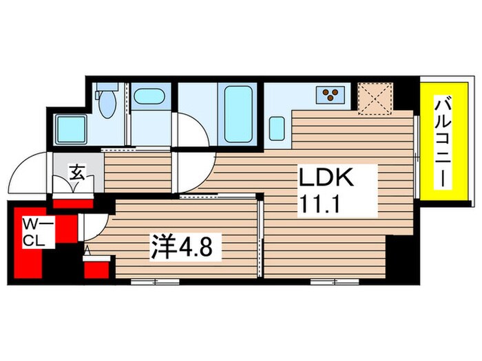 OZIO両国Ⅱの物件間取画像