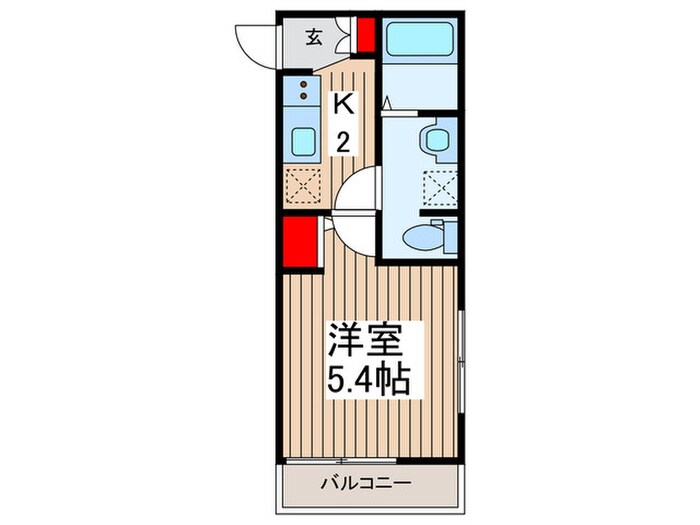 MELDIA武里Ⅱの物件間取画像