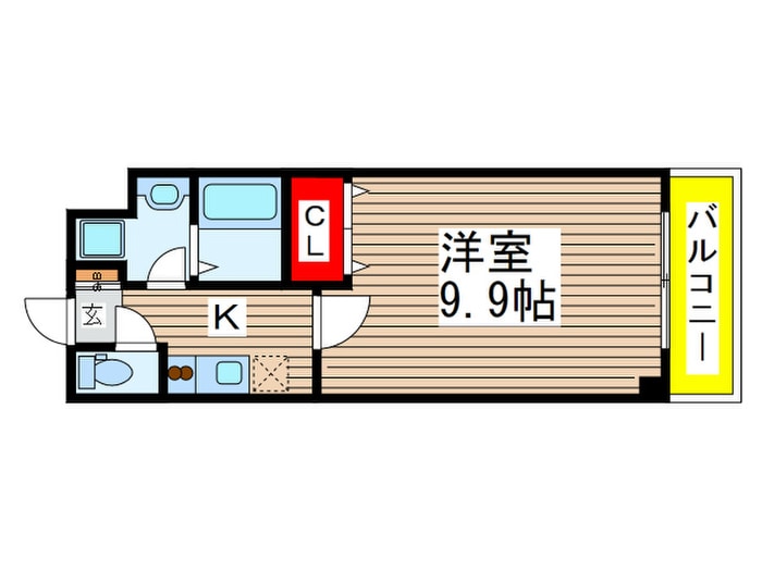 金太郎ヒルズ１８の物件間取画像