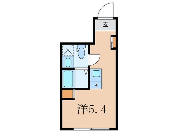 Residence Caritas Daikanyamaの物件間取画像