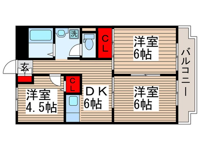 渋谷ﾋﾞﾙの物件間取画像