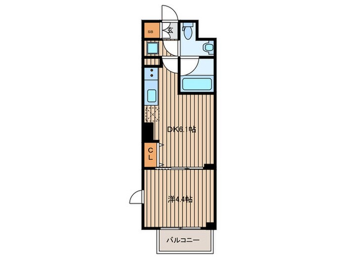 フルハウス赤羽の物件間取画像