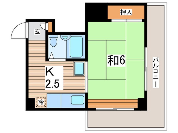 メゾン菊名の物件間取画像
