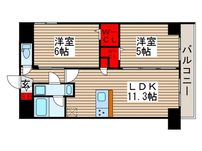 アーバネックス秋葉原EASTⅡの物件間取画像