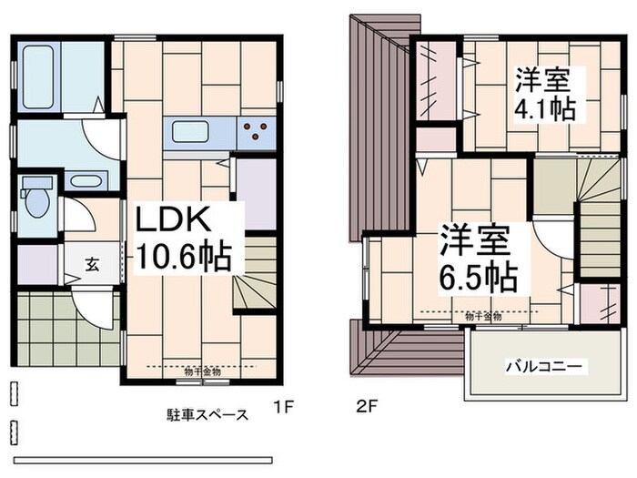 仮）関根様戸建Ｂ棟の物件間取画像