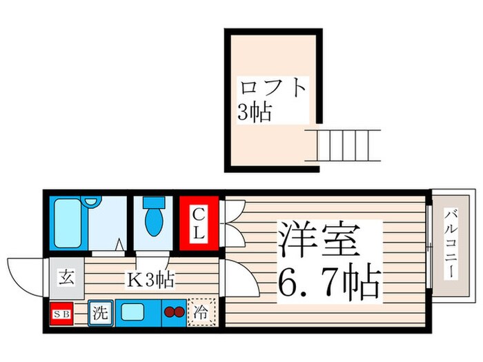 ザ・ロイヤルⅢの物件間取画像