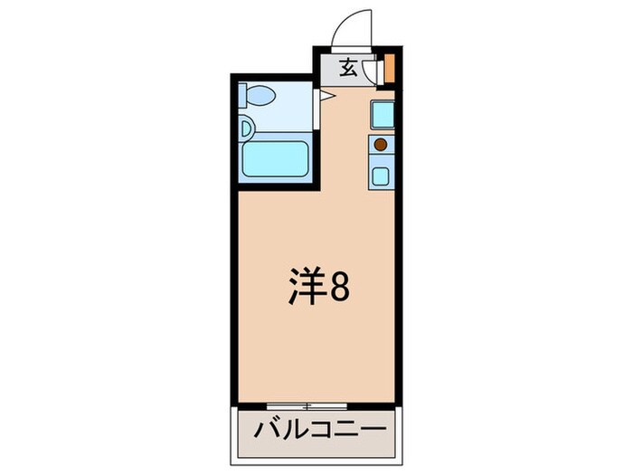 モナークマンション溝の口第2の物件間取画像