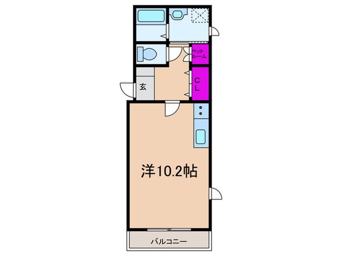 サンフェリーチェの物件間取画像