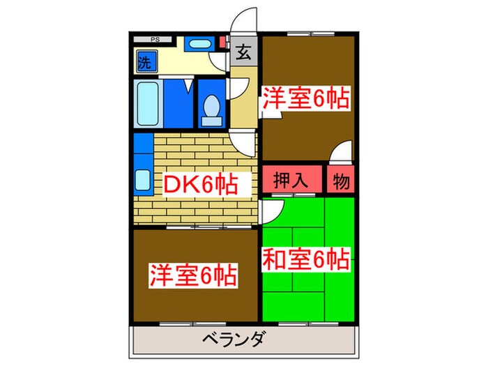 スタ－ア－クの物件間取画像