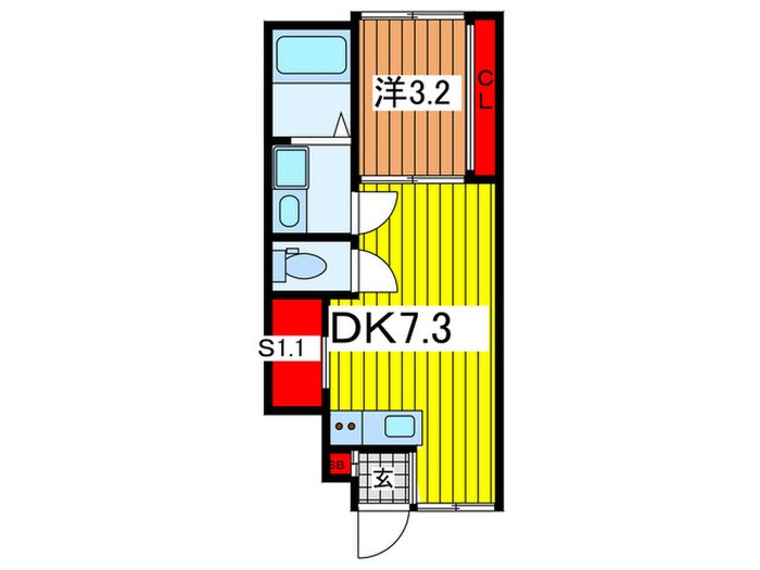 ヴィレッティーナ指扇の物件間取画像