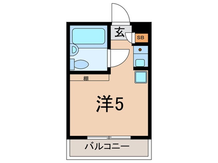 パステル小山の物件間取画像