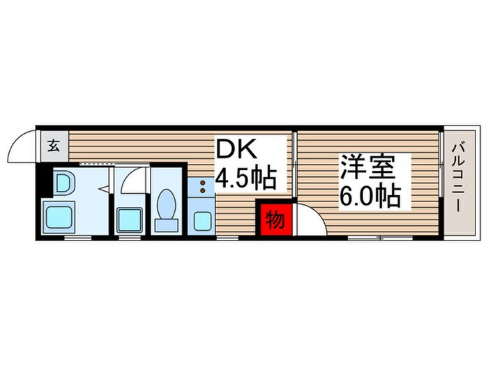 ボーンハイムの物件間取画像