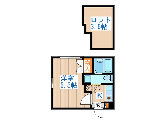 Ｚｅａｌ　Ｎａｋａｎｏの物件間取画像