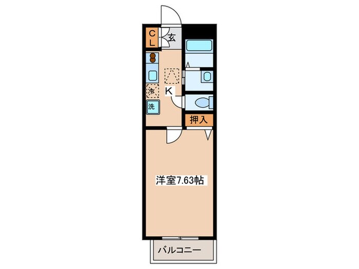 サウスヒルズの物件間取画像