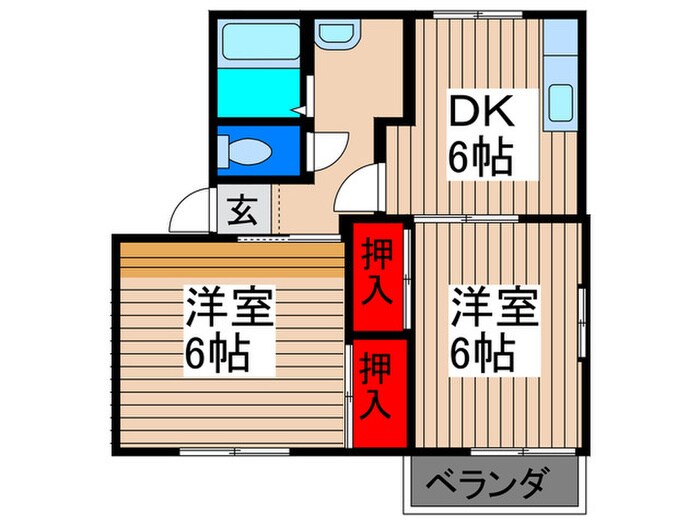 物件間取画像