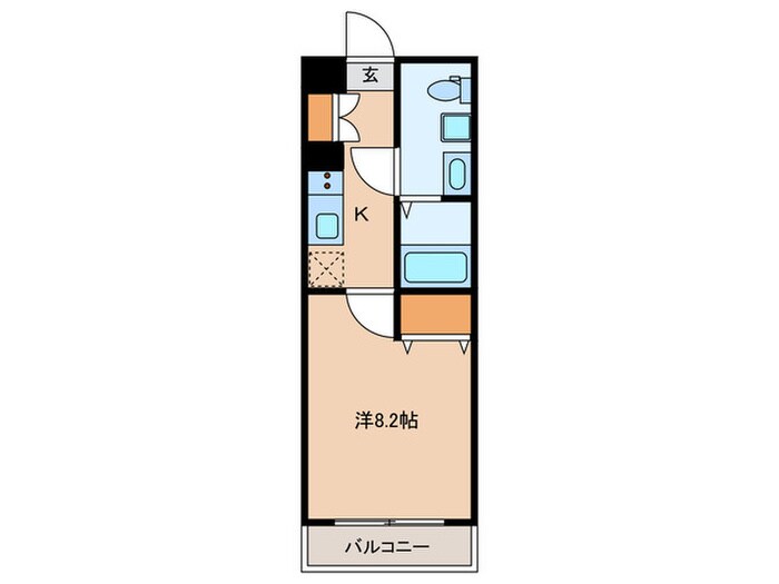 ヴォーガコルテ目白台(405)の物件間取画像