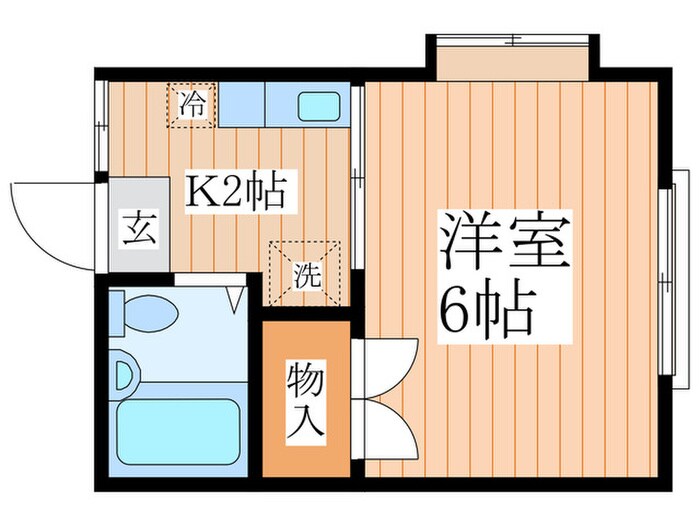 ジュエル花小金井の物件間取画像