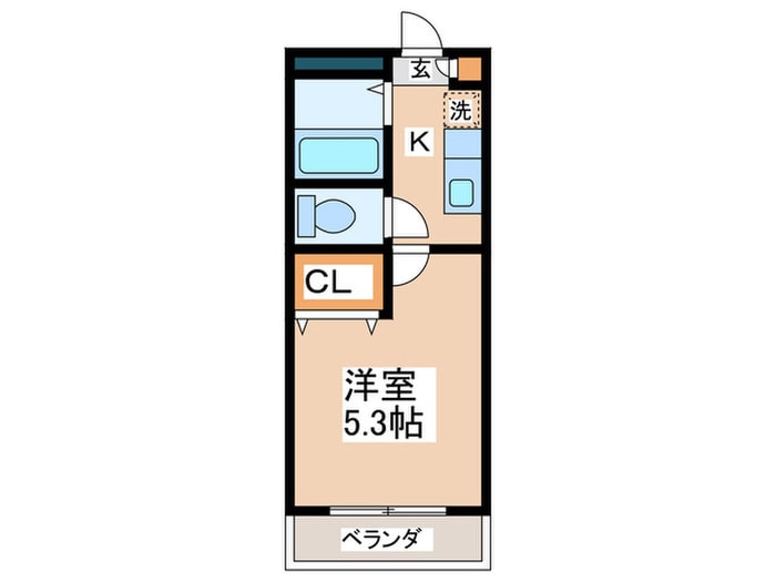 ユニバースの物件間取画像