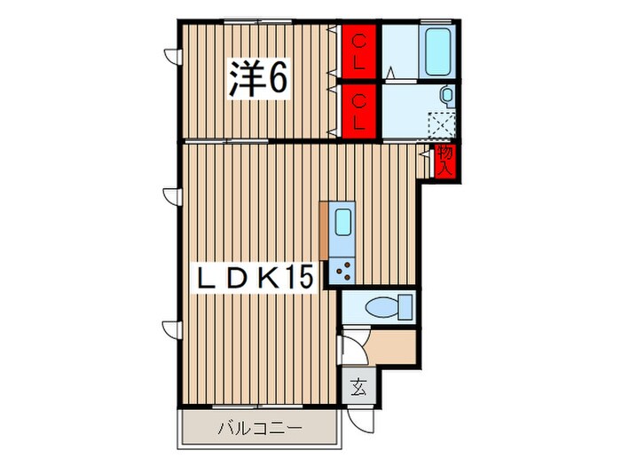 ロイヤルハイツ阿由多の物件間取画像