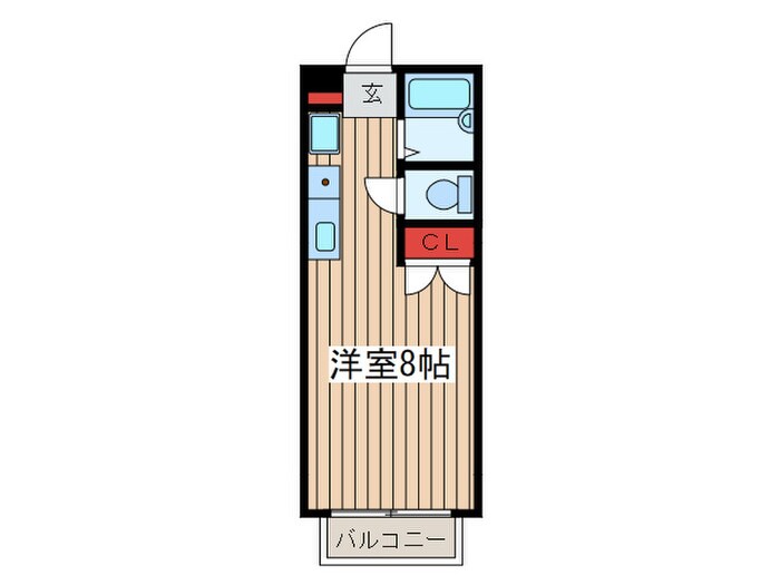 司ハイツの物件間取画像