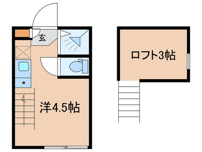 ハーモニーテラス池袋Ⅱの物件間取画像