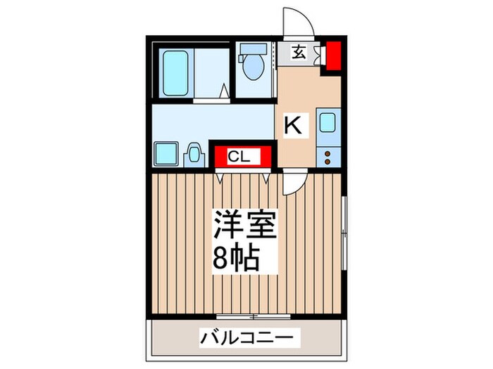 仮）キャメル南流山９Ｂの物件間取画像