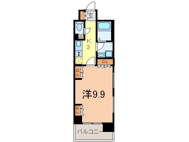 アーレア戸越公園の物件間取画像