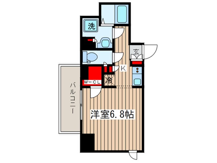 シェフルール新御徒町Ⅱの物件間取画像