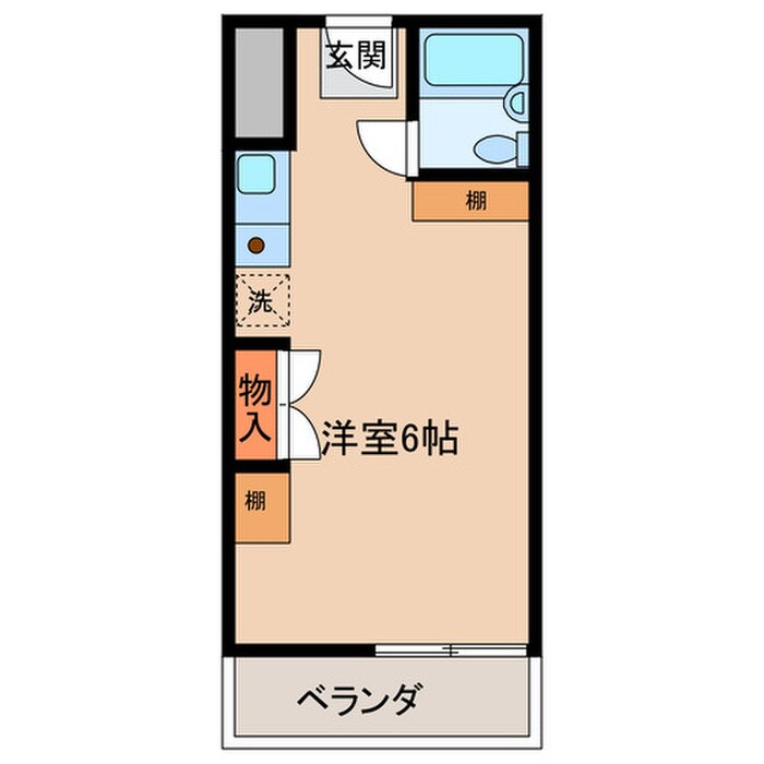 国立ドミトリーの物件間取画像