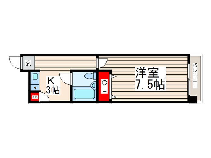 グランシャルム葛西の物件間取画像