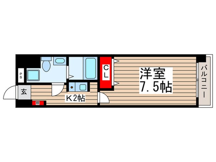 グランシャルム葛西の物件間取画像
