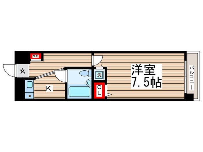 グランシャルム葛西の物件間取画像