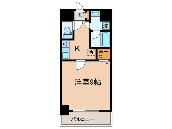 コンパル汐留の物件間取画像