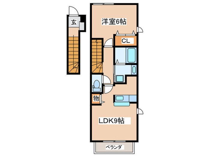 クレメントハウス湘南の物件間取画像