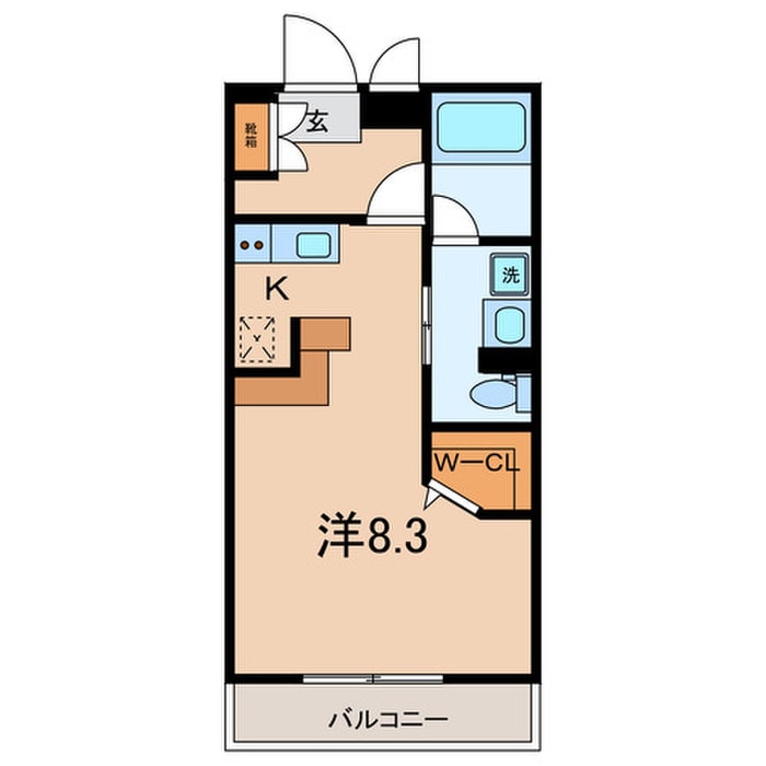 ＺＣＯ並木ビル２ＮＤの物件間取画像