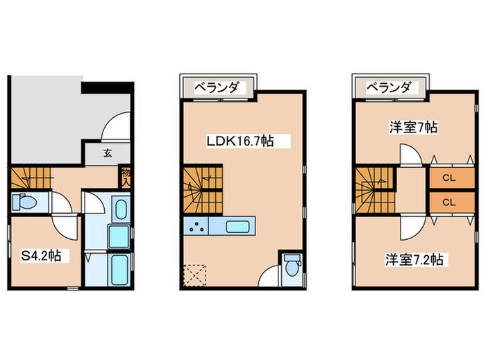 Kolet茅ヶ崎松林#05の物件間取画像