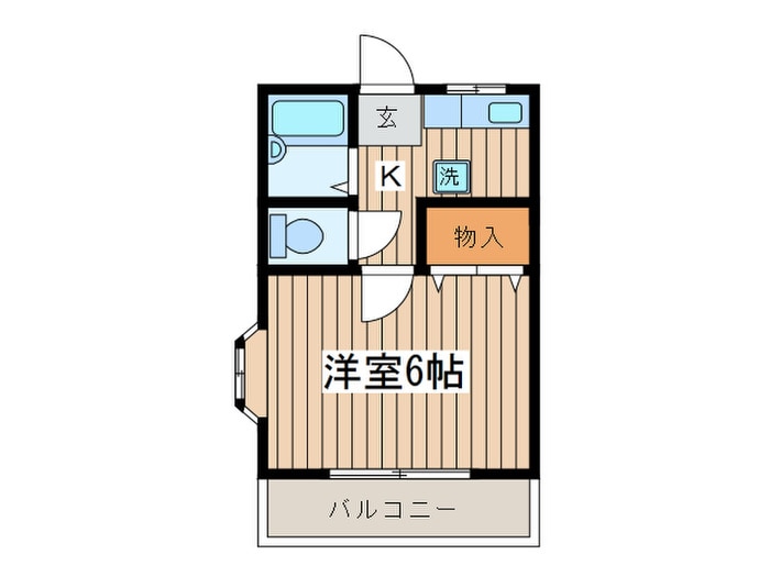 ハイツシマの物件間取画像