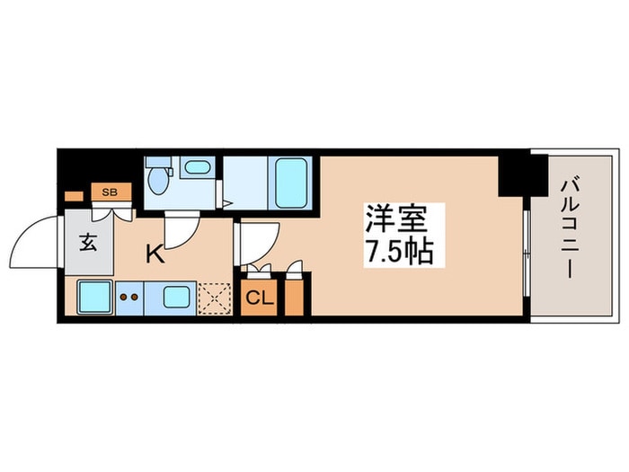 Ｌａ　Ｄｏｕｃｅｕｒお花茶屋Ⅰの物件間取画像