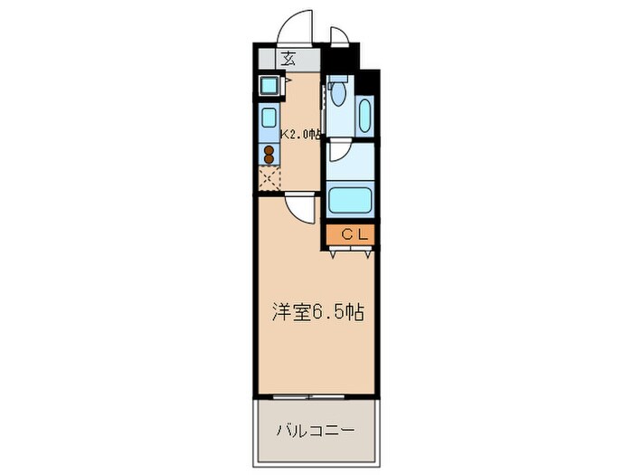 プライムアーバン早稲田の物件間取画像