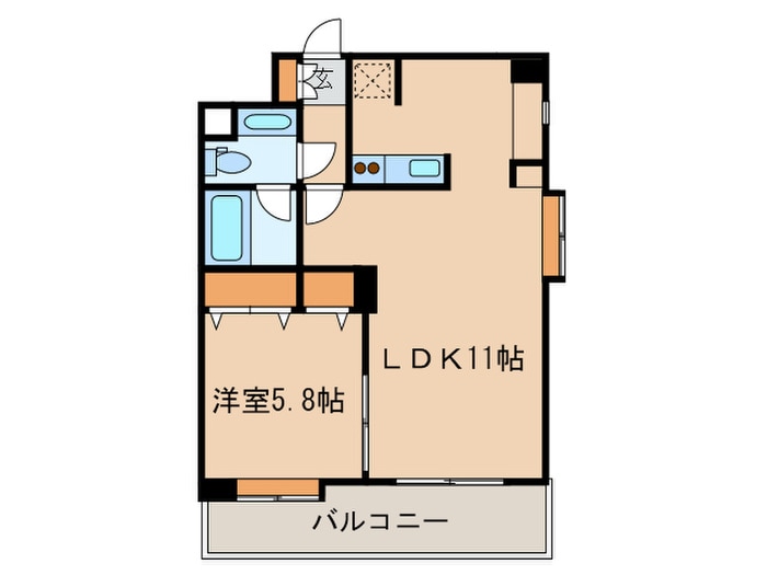 プライムアーバン早稲田の物件間取画像