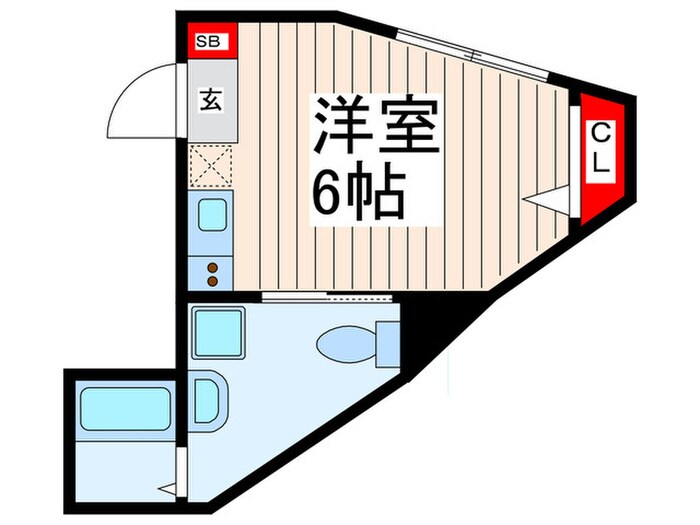 ＦＥＲＩＯ西一之江の物件間取画像