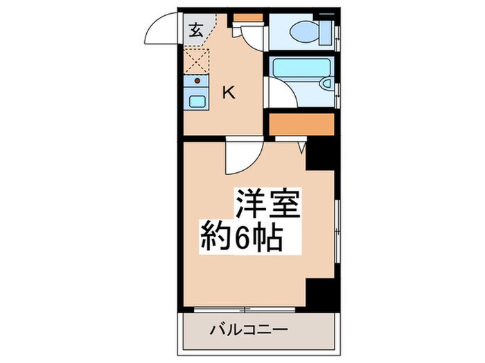 キングスパレスの物件間取画像