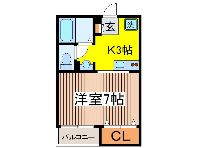 物件間取画像