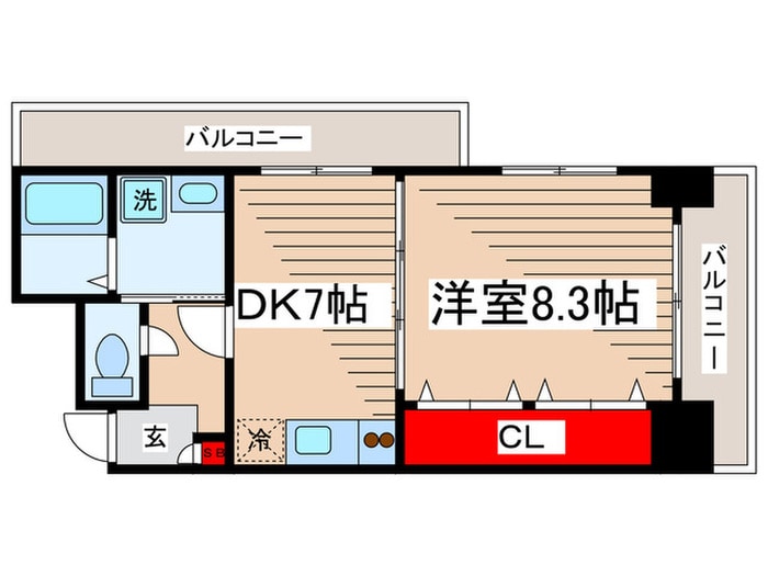 フォルテシモ・スガⅢの物件間取画像