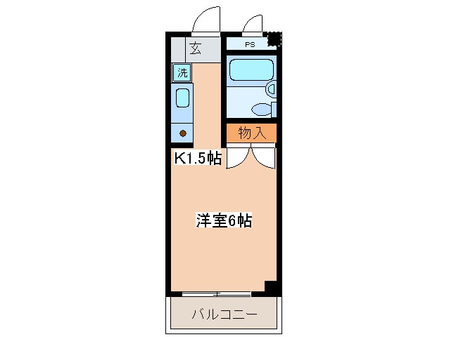 ブランニュ－本厚木の物件間取画像