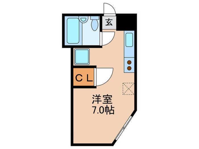 カツミセカンドハイツの物件間取画像