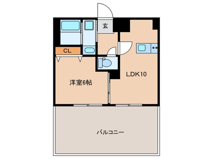 市谷仲之町ヒルズクレストの物件間取画像